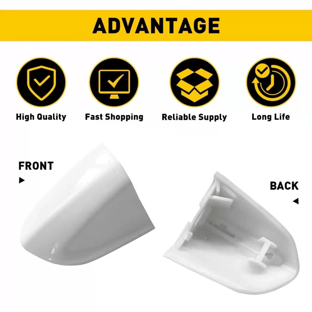 For 2015-2022 Mustang Oxford White Driver Door Handle Key Cover Cap Bezel US 6B93BC-57 [8]