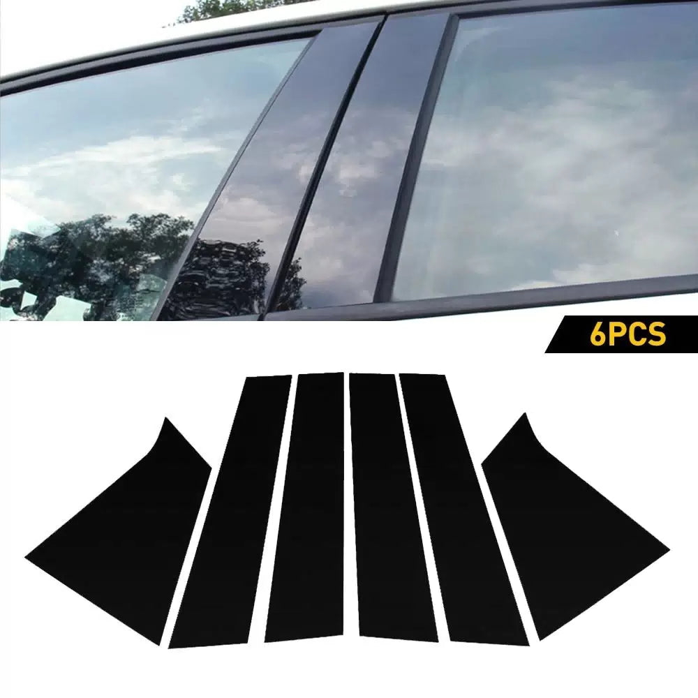 For 2016-2021 Chevrolet Malibu Door Trim Pillar Black Posts Cover Decorations EA 6B93BC-57 [9]