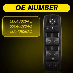 For 2016-2022 Ram 1500 2500 Left Driver Side Master Power Window Control Switch 6B93BC-57 [3]