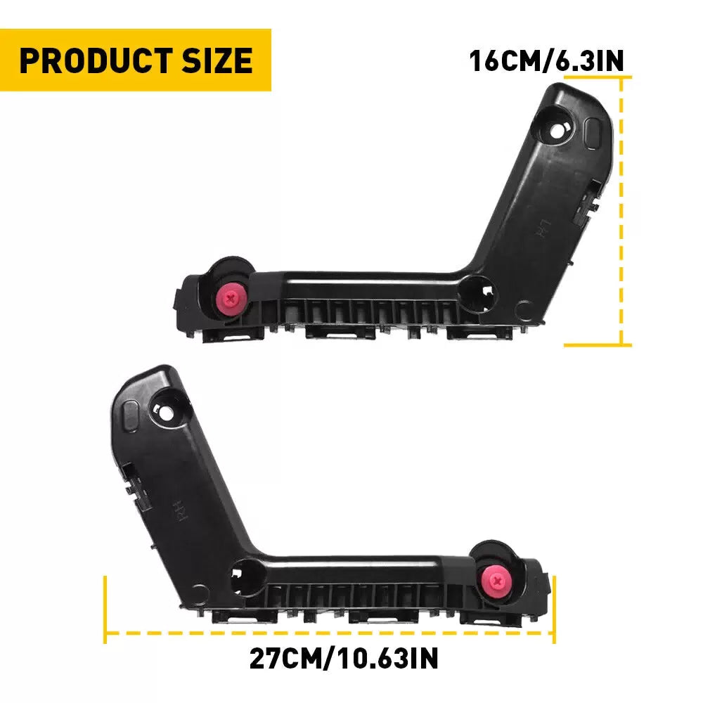 For 2017-2019 Toyota Corolla Front Bumper Support Bracket Side Retainer L&R Side 6B93BC-57 [5]
