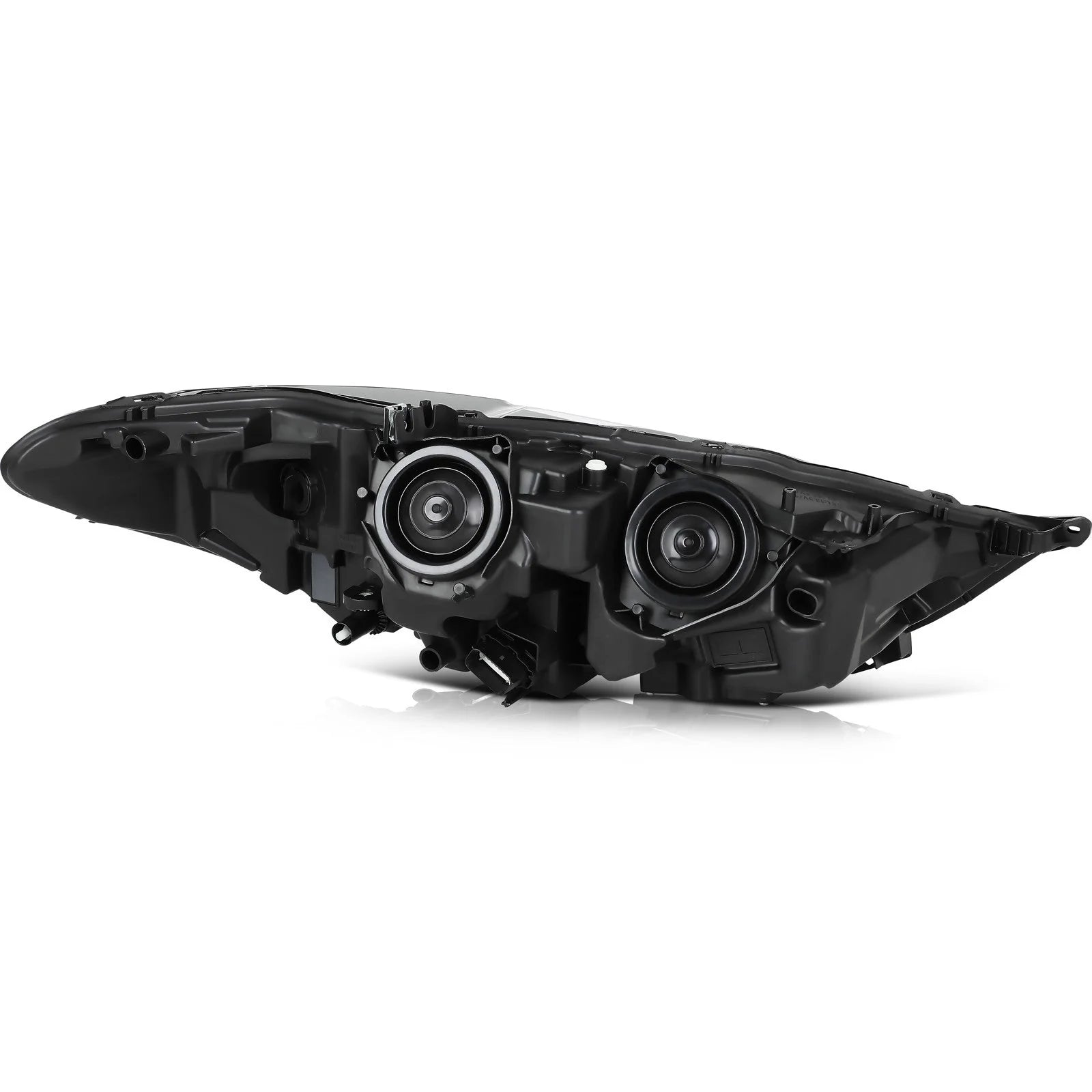 For 2017-2020 Ford Fusion Black Clear Lens Left Side Headlight Assembly KOEEP [7]