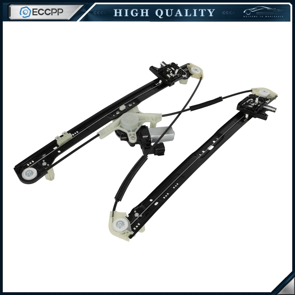For 2017-2020 Land Rover Discovery Rear Driver Window Regulator with Motor 6B93BC-57 [1]
