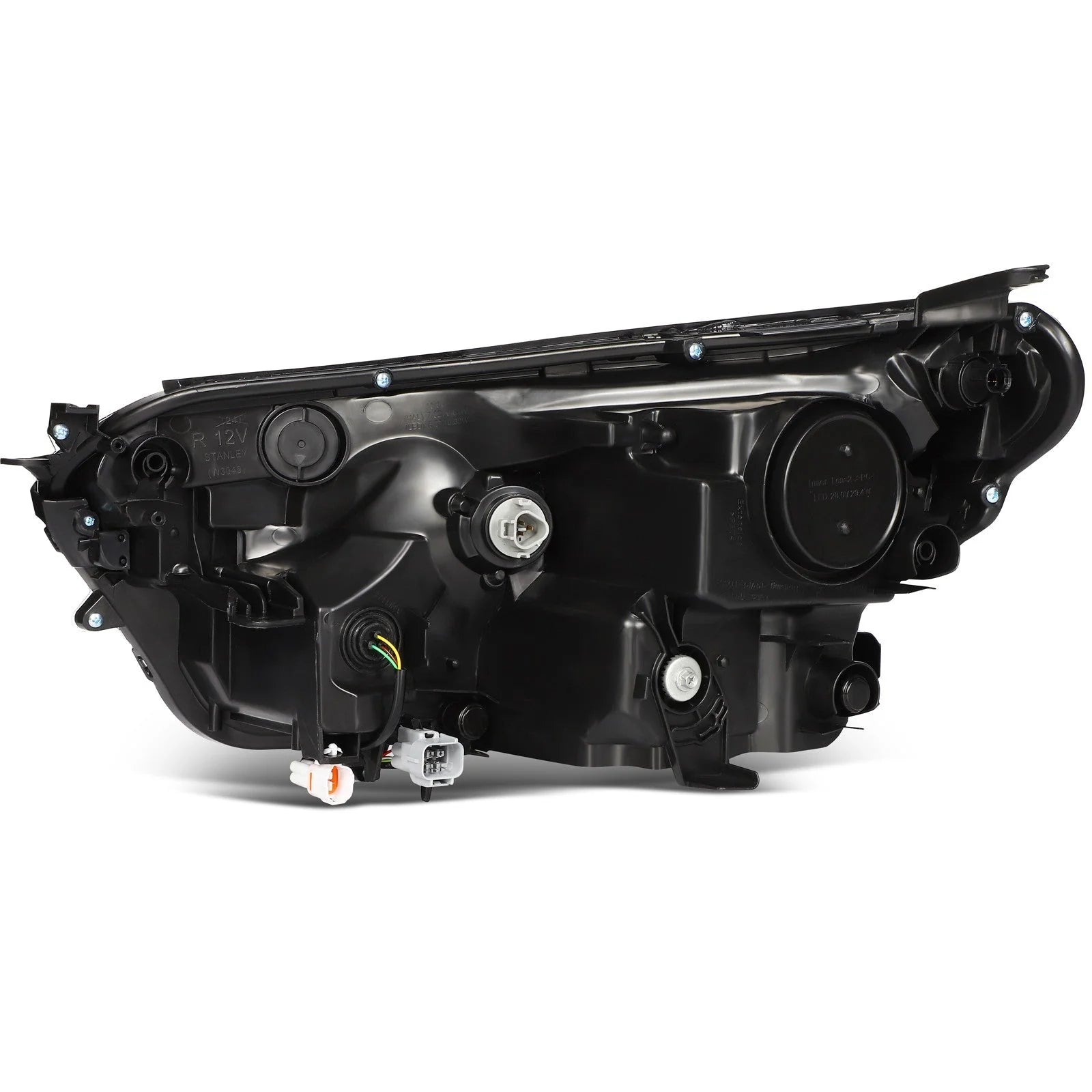 For 2018 2017 2016 Toyota RAV4 w/LED DRL Black Housing Headlights Assembly L+R 6B93BC-57 [6]