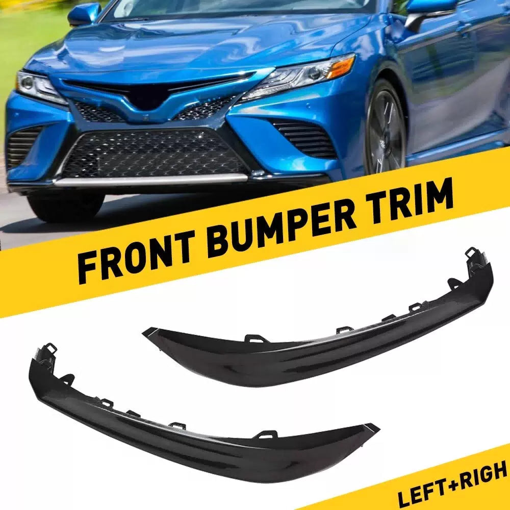 For 2018 2019 2020 Toyota Camry SE/XSE Front Bumper Grille Trim Molding Set EOA 6B93BC-57 [1]