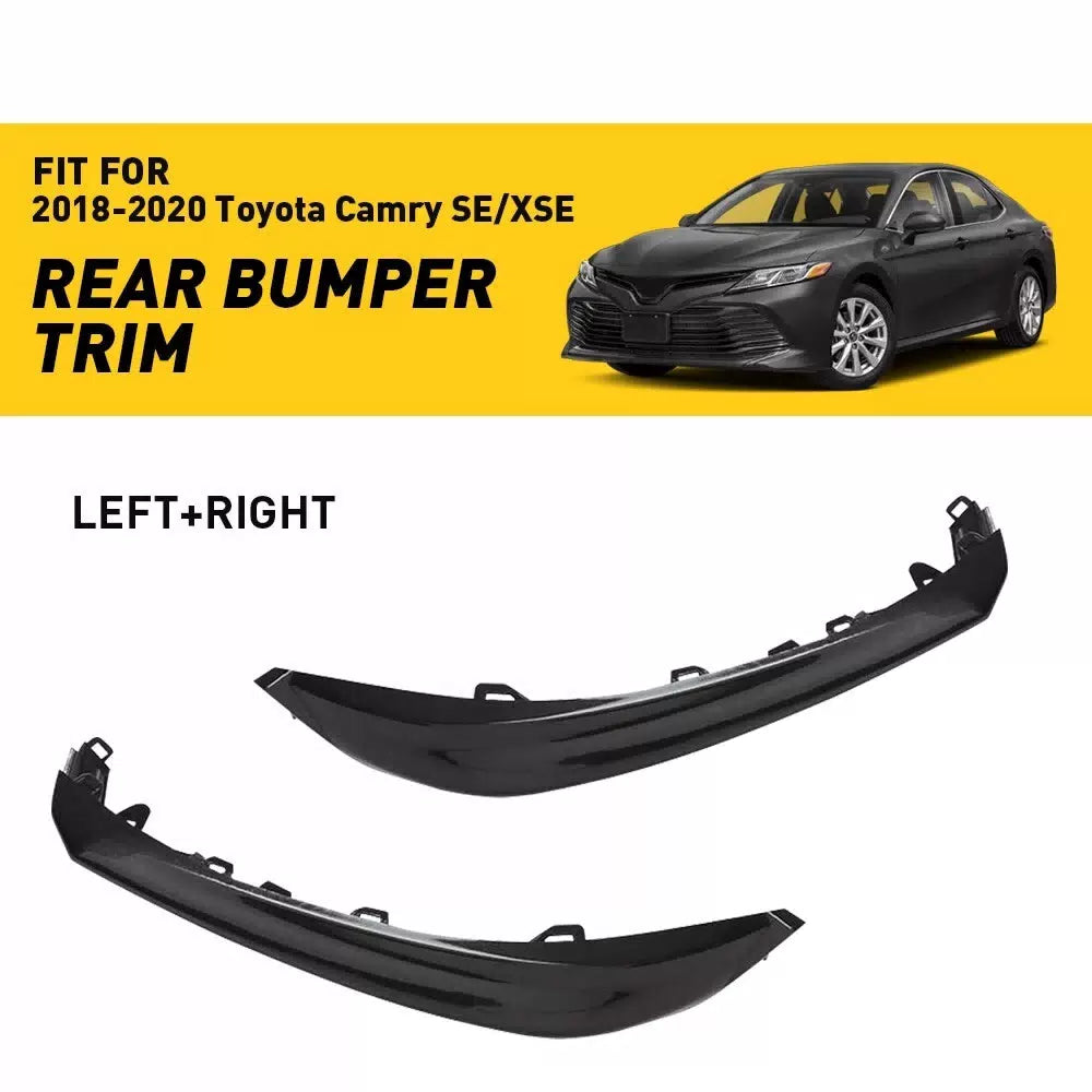 For 2018 2019 2020 Toyota Camry SE/XSE Front Bumper Grille Trim Molding Set EOA 6B93BC-57 [11]
