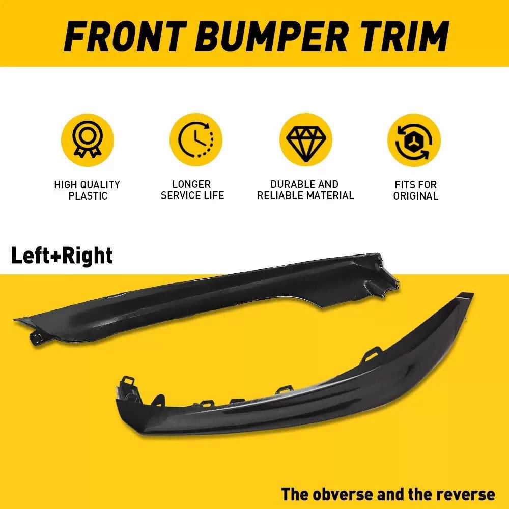 For 2018 2019 2020 Toyota Camry SE/XSE Front Bumper Grille Trim Molding Set EOA 6B93BC-57 [3]
