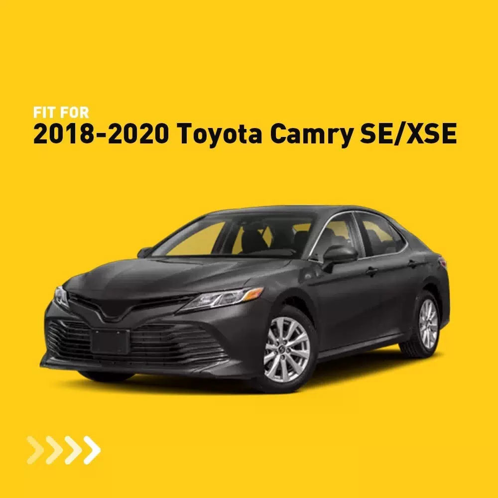 For 2018 2019 2020 Toyota Camry SE/XSE Front Bumper Grille Trim Molding Set EOA 6B93BC-57 [7]
