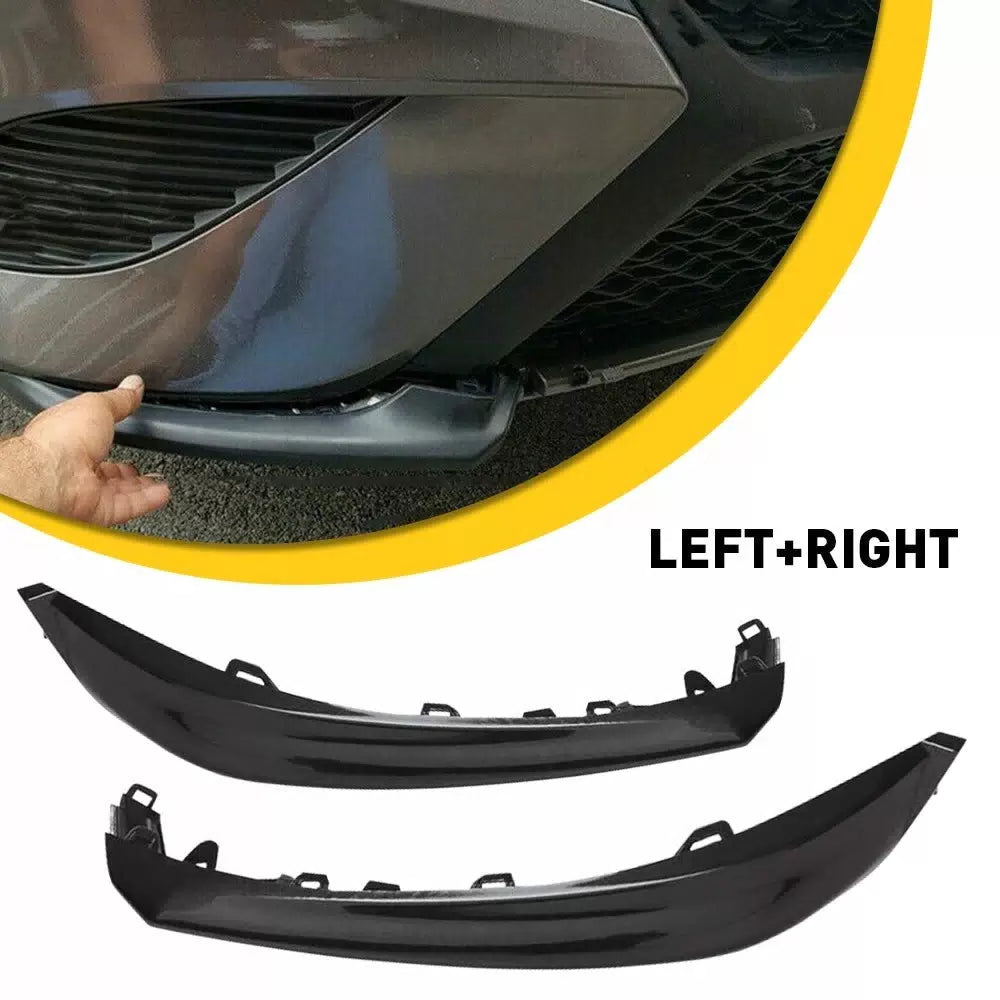 For 2018-2020 Toyota Camry SE XSE Bumper Lower Grille Trim Moldings Gloss USEOA 6B93BC-57 [11]