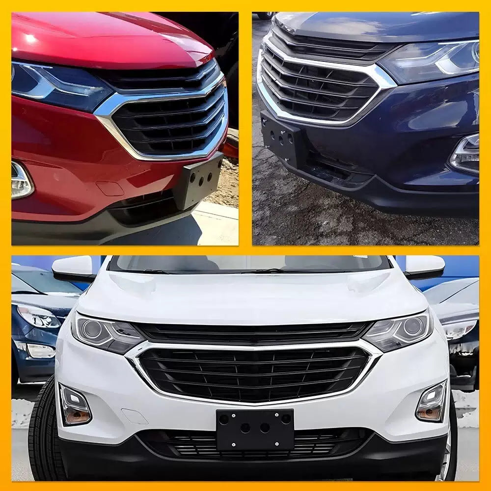 For 2018-2021 Chevrolet Equinox Front Bumper License Plate Tag Bracket Holder EA 6B93BC-57 [10]