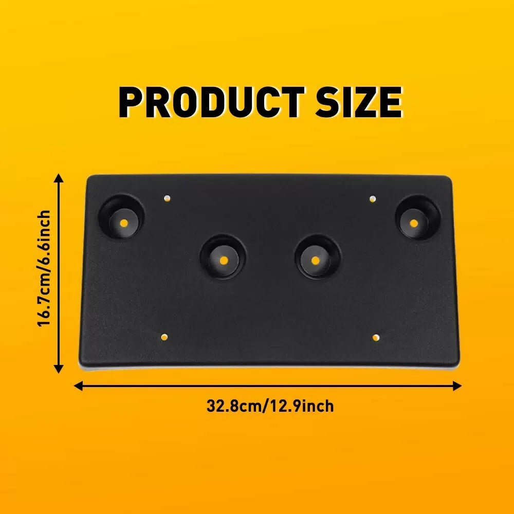 For 2018-2021 Chevrolet Equinox Front Bumper License Plate Tag Bracket Holder EA 6B93BC-57 [2]