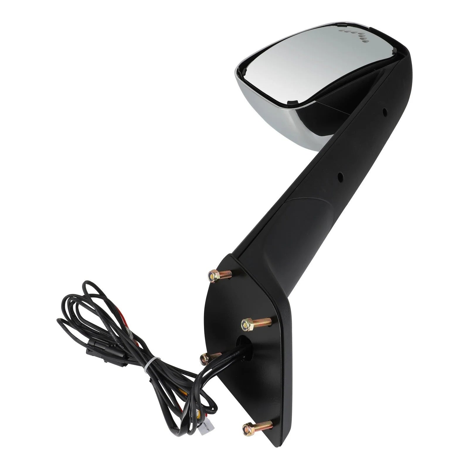 For 2018+ Freightliner Cascadia Chrome Hood Mirror LED Turn Signal Right Side 6B93BC-57 [5]