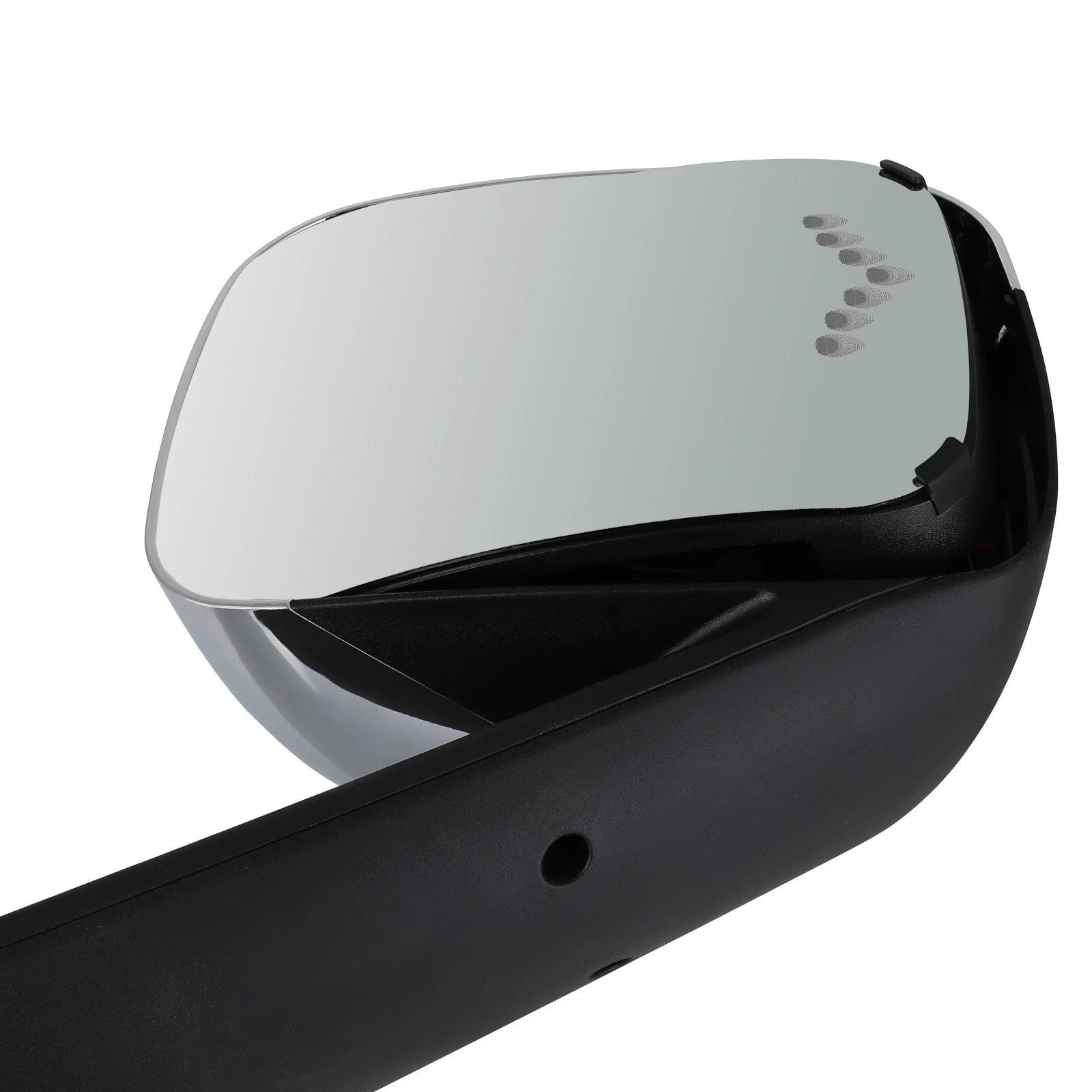For 2018+ Freightliner Cascadia Chrome Hood Mirror LED Turn Signal Right Side 6B93BC-57 [7]