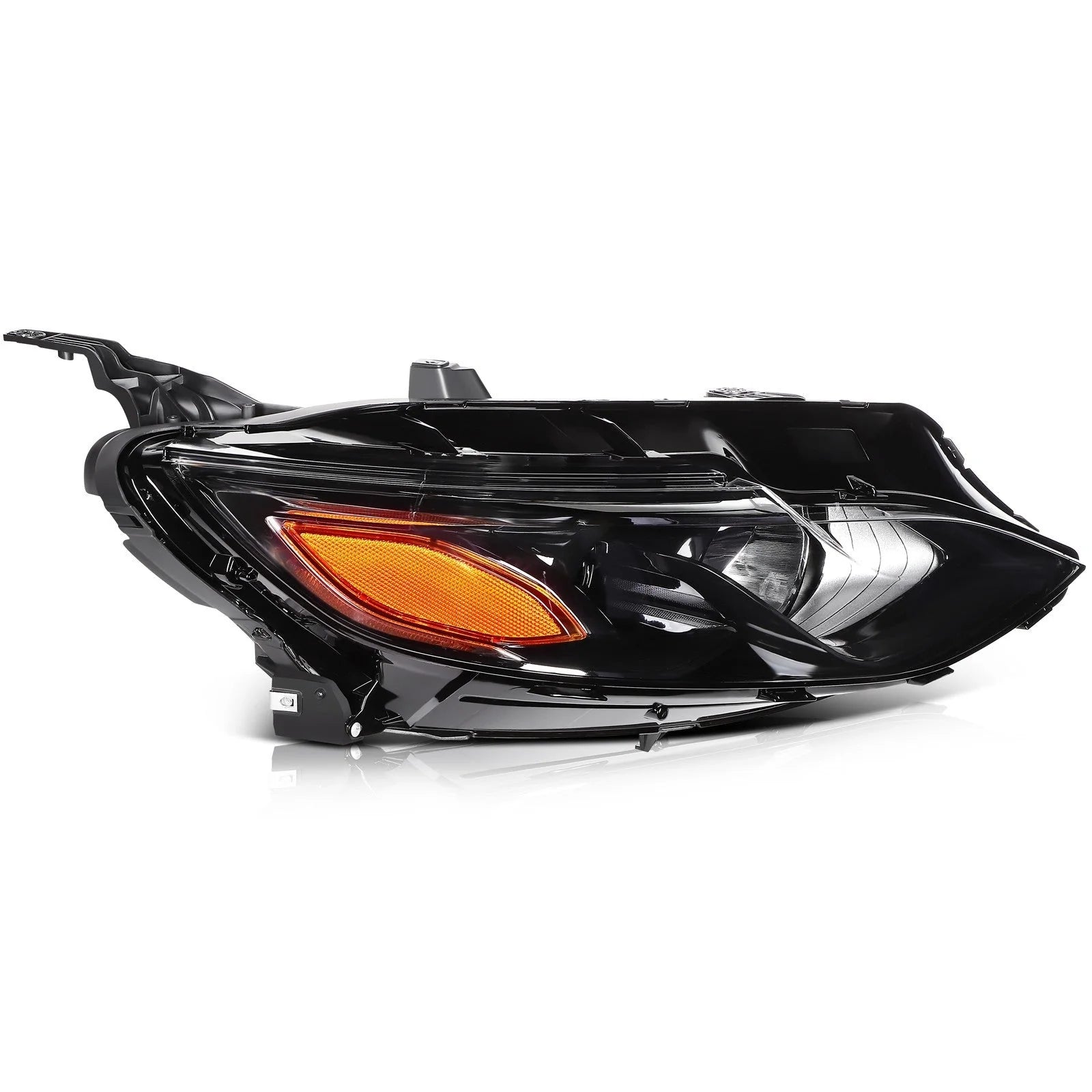 For 2019 2020 2021 Chevrolet Malibu Black Left+Right Pair Headlights Assembly 6B93BC-57 [6]