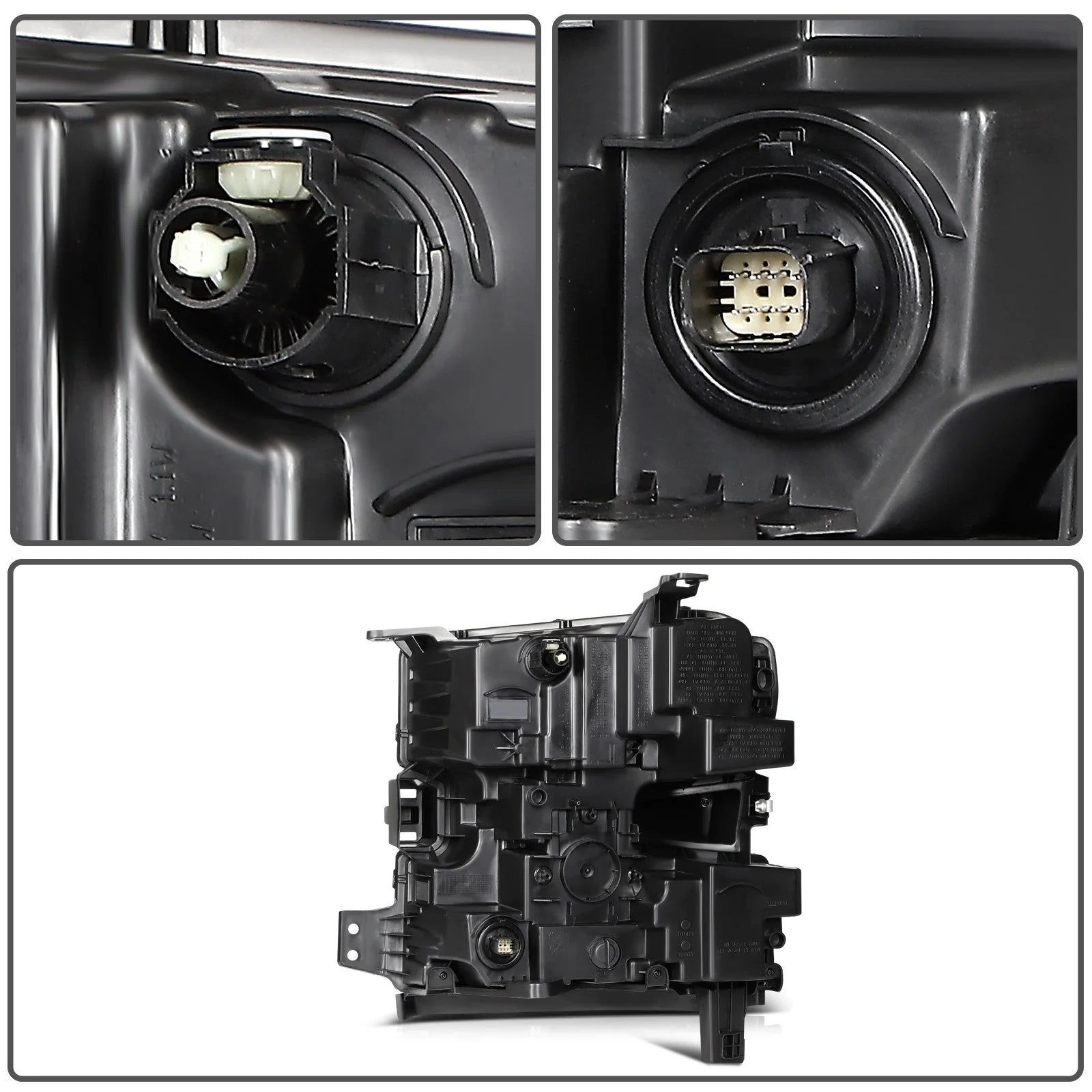 For 2019 2020-2022 Chevy Silverado 1500 Headlights w/ Halogen Signal Bar Pair 6B93BC-57 [9]
