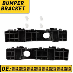 For 2019-2022 Kia Forte Front Bumper Retainer Bracket Support Left & Right EOA 6B93BC-57 [1]