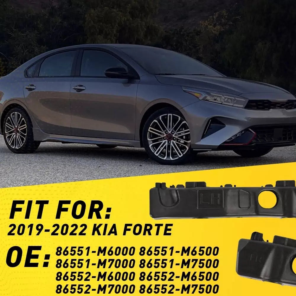For 2019-2022 Kia Forte Front Bumper Retainer Bracket Support Left & Right EOA 6B93BC-57 [2]