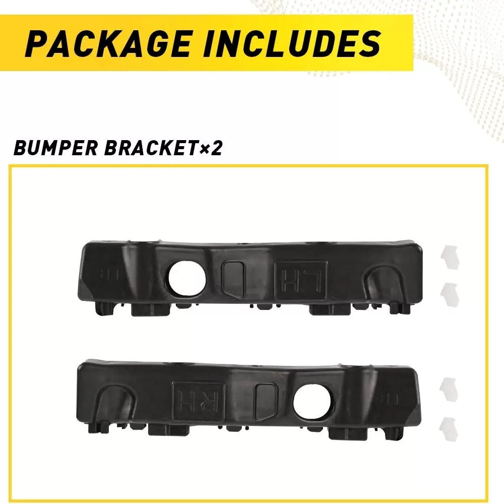 For 2019-2022 Kia Forte Front Bumper Retainer Bracket Support Left & Right EOA 6B93BC-57 [7]