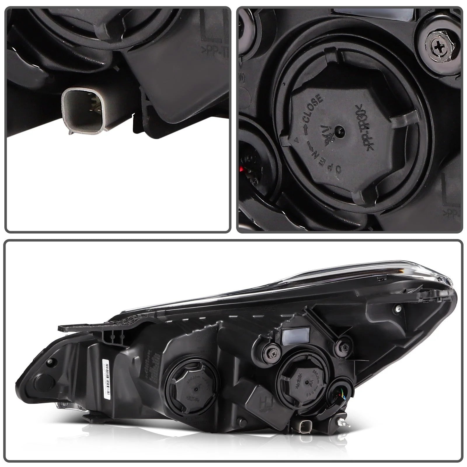 For 2022-2019 Chevy Spark LS LT Headlights Assembly w/Projector Left+Right 6B93BC-57 [10]