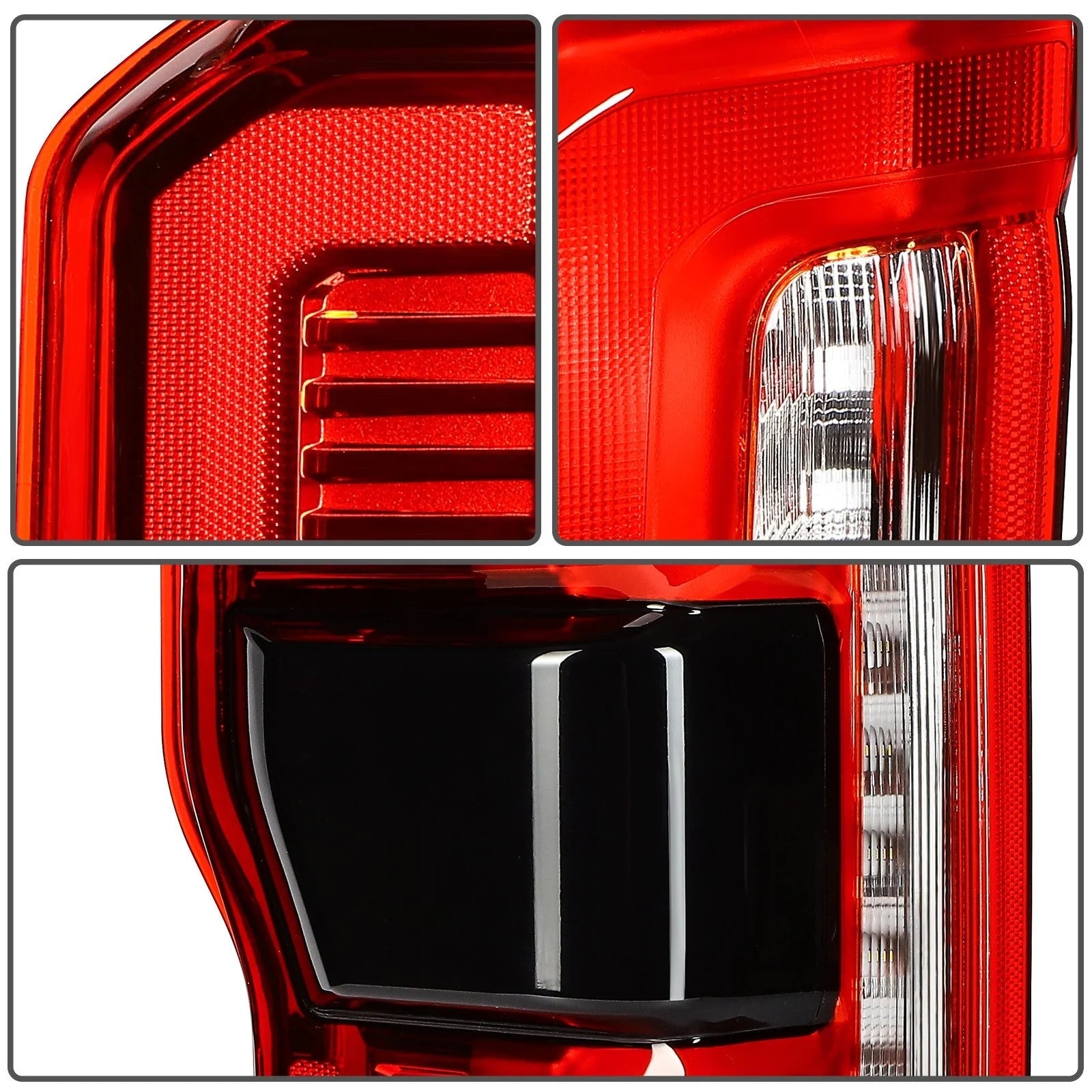 For 2023 2024 Ford F-250 F-350 Super Duty w/ Blind Spot Tail Lights Left Side KOEEP [10]