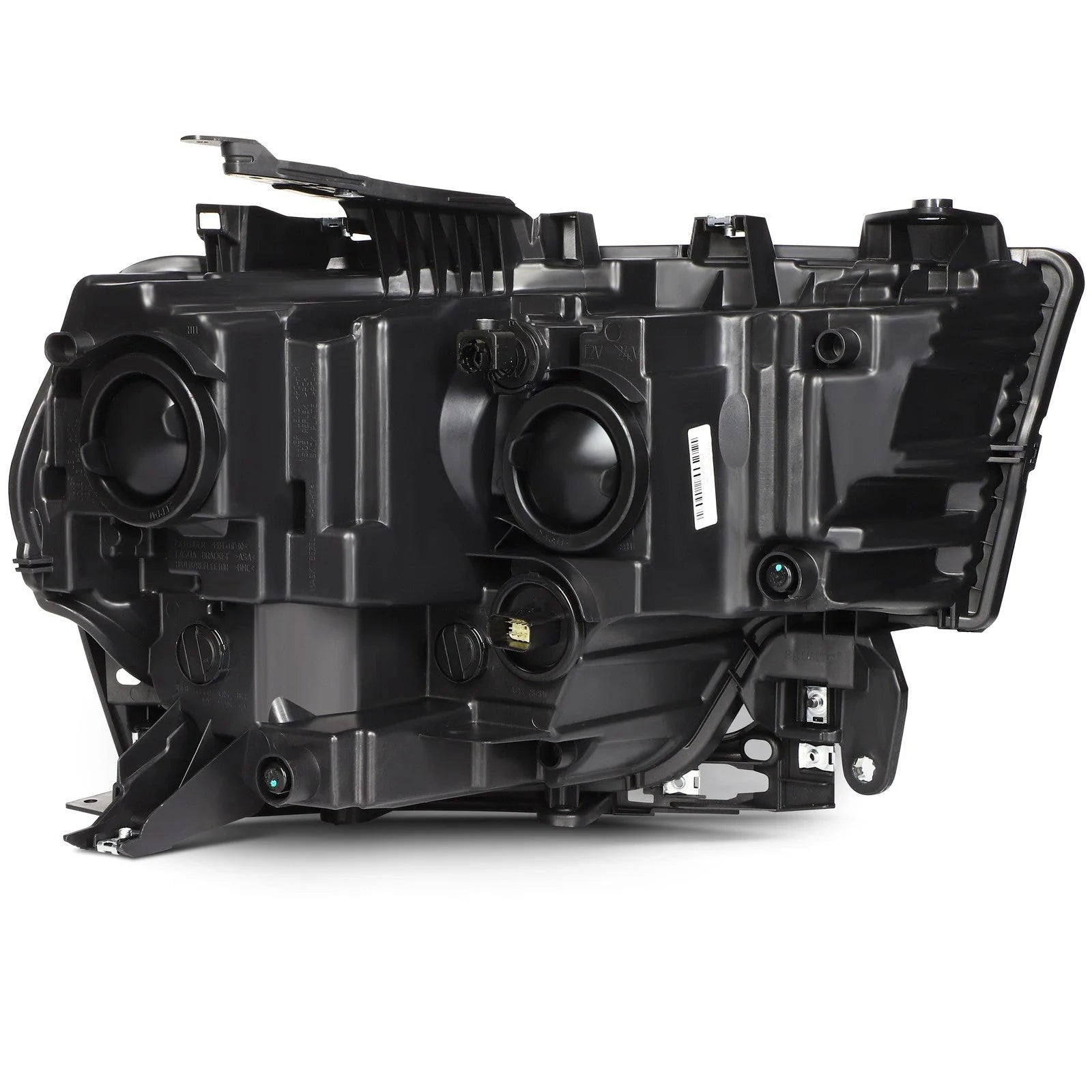 For 2024-2019 Ram 2500 3500 Black Housing Headlights Assembly Left+Right 6B93BC-57 [8]