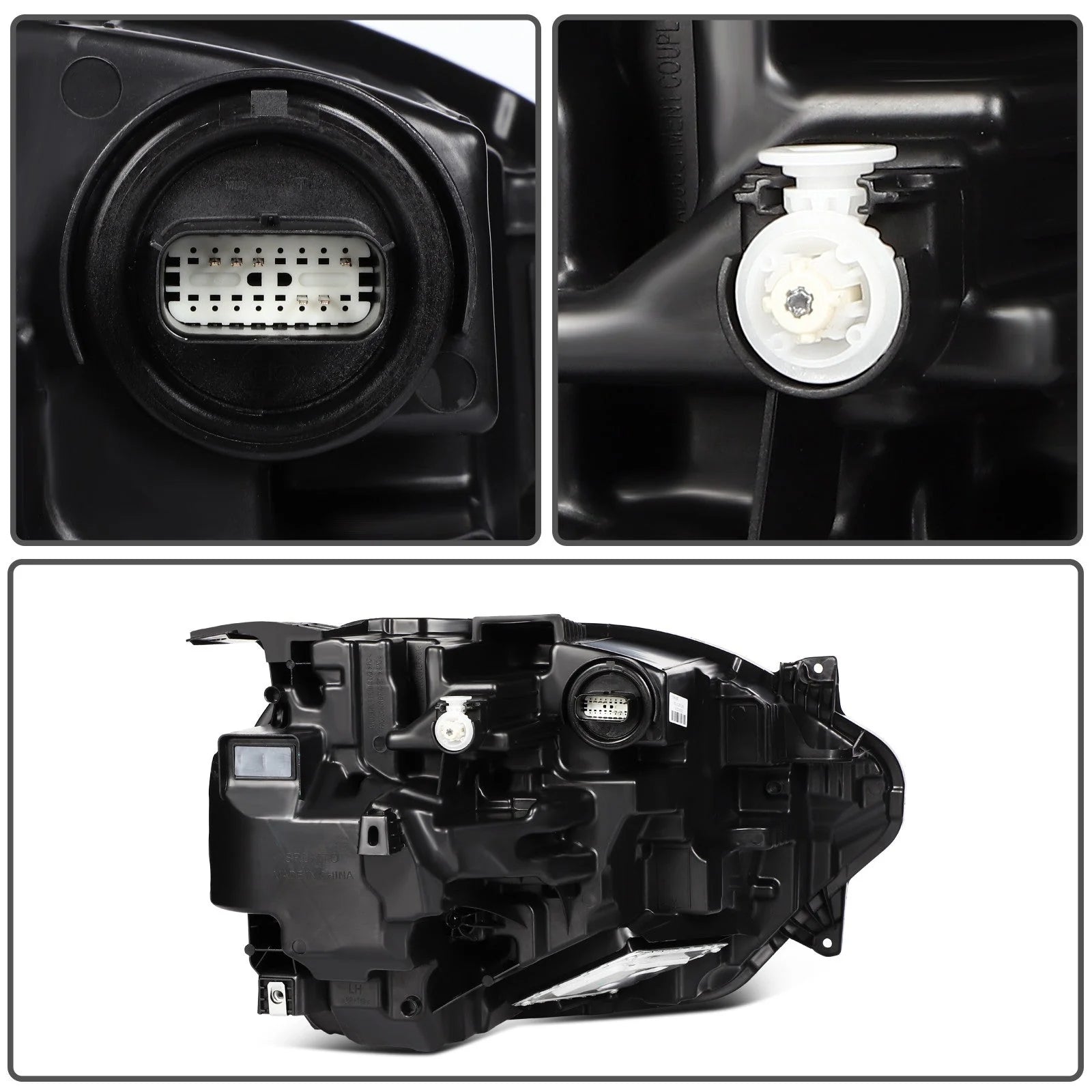 For 2024-2021 Ford Bronco Sport Left Driver Side Headlights Assembly w/LED DRL 6B93BC-57 [7]