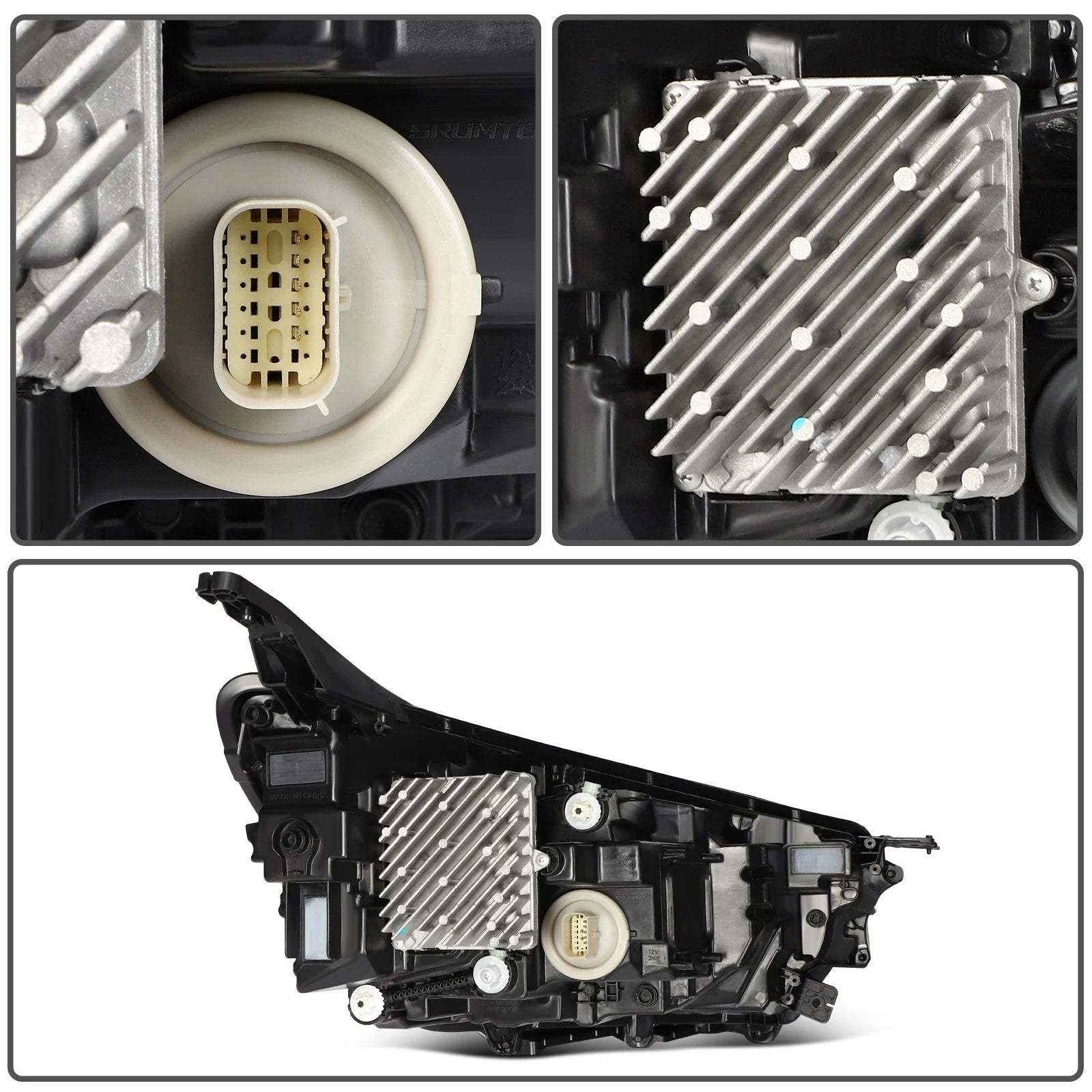 For 2024-2022 Chevrolet Equinox LT RS 1.5L Left Side Full LED Headlight Assembly 6B93BC-57 [9]