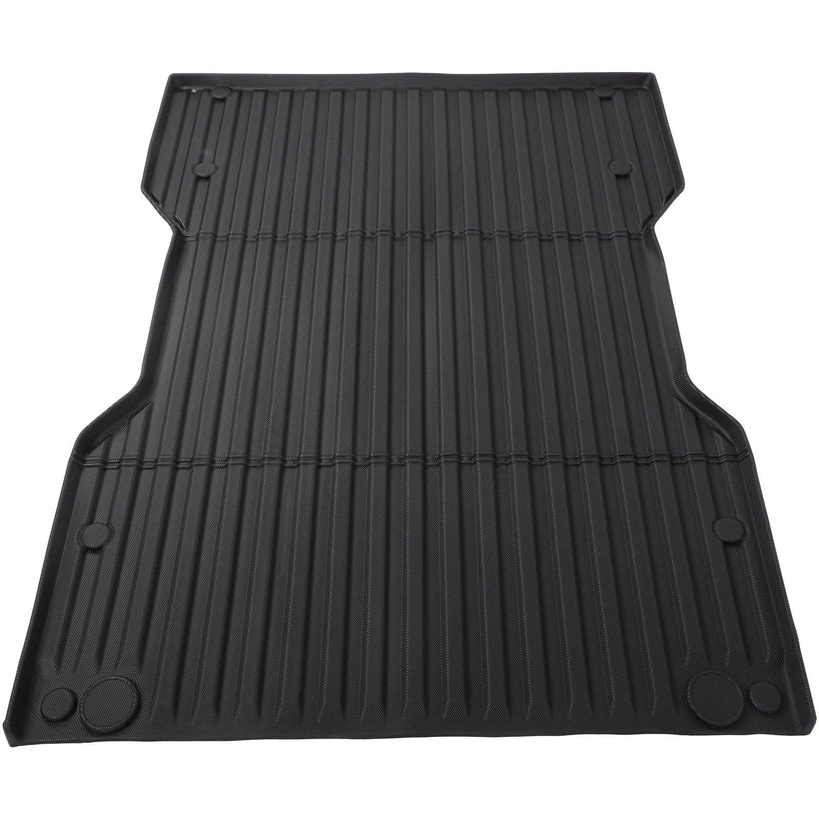 For 2024 TACOMA 6ft Crew Cab Truck Bed Mat Bed Liner TPE Short Bed Models Black 6B93BC-57 [1]