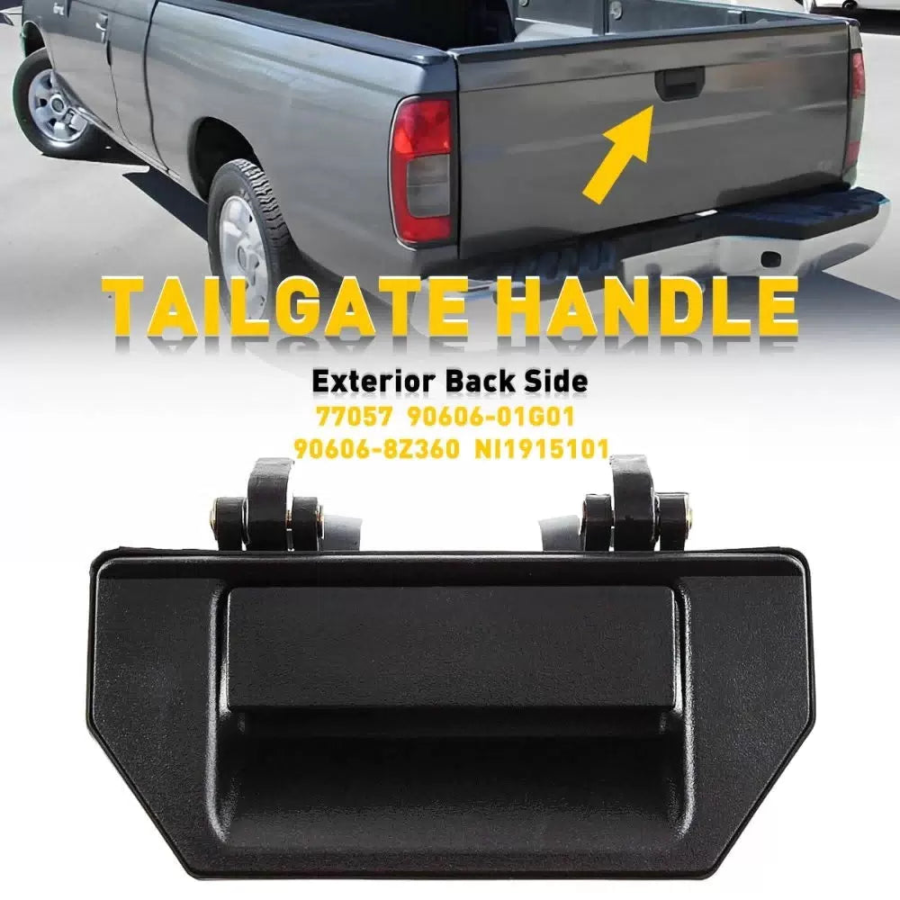For 86 - 97 Nissan Pickup 98 - 00 Frontier Black Tailgate Handle Outer NI1915101 6B93BC-57 [10]