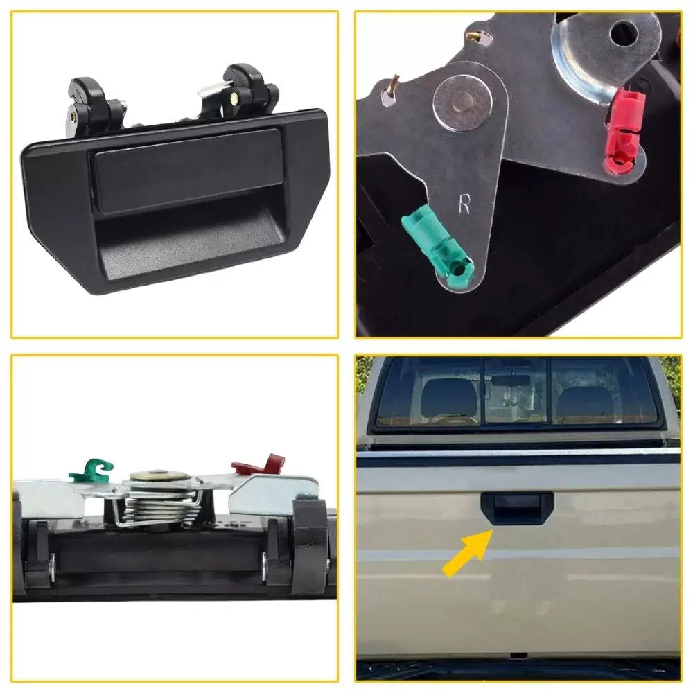 For 86 - 97 Nissan Pickup 98 - 00 Frontier Black Tailgate Handle Outer NI1915101 6B93BC-57 [5]
