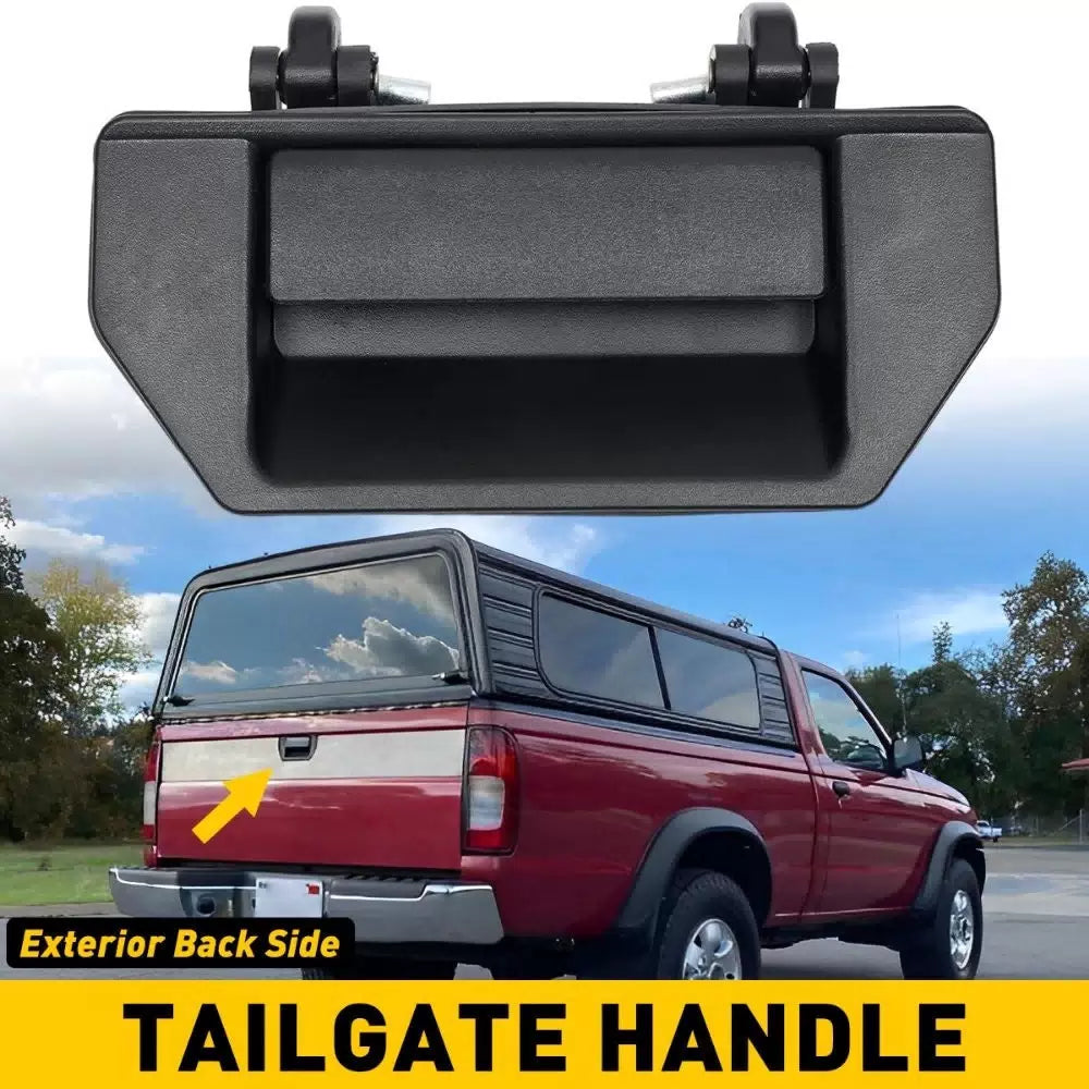 For 86 - 97 Nissan Pickup 98 - 00 Frontier Black Tailgate Handle Outer NI1915101 6B93BC-57 [8]