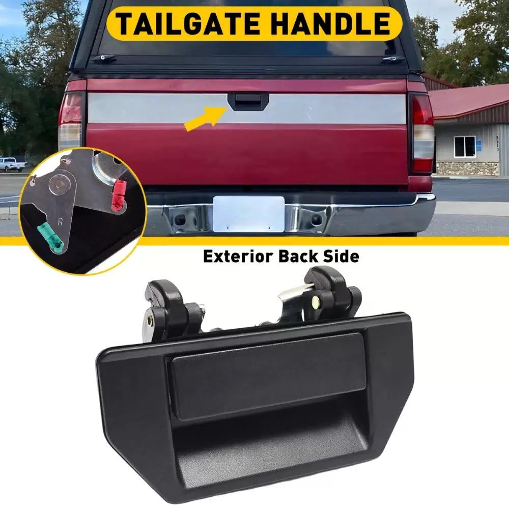For 86 - 97 Nissan Pickup 98 - 00 Frontier Black Tailgate Handle Outer NI1915101 6B93BC-57 [9]