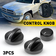 For 94-97 Dodge Ram 1500 2500 3500 Climate Heater Temperature Control A/C Knobs 6B93BC-57 [1]