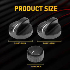 For 94-97 Dodge Ram 1500 2500 3500 Climate Heater Temperature Control A/C Knobs 6B93BC-57 [2]