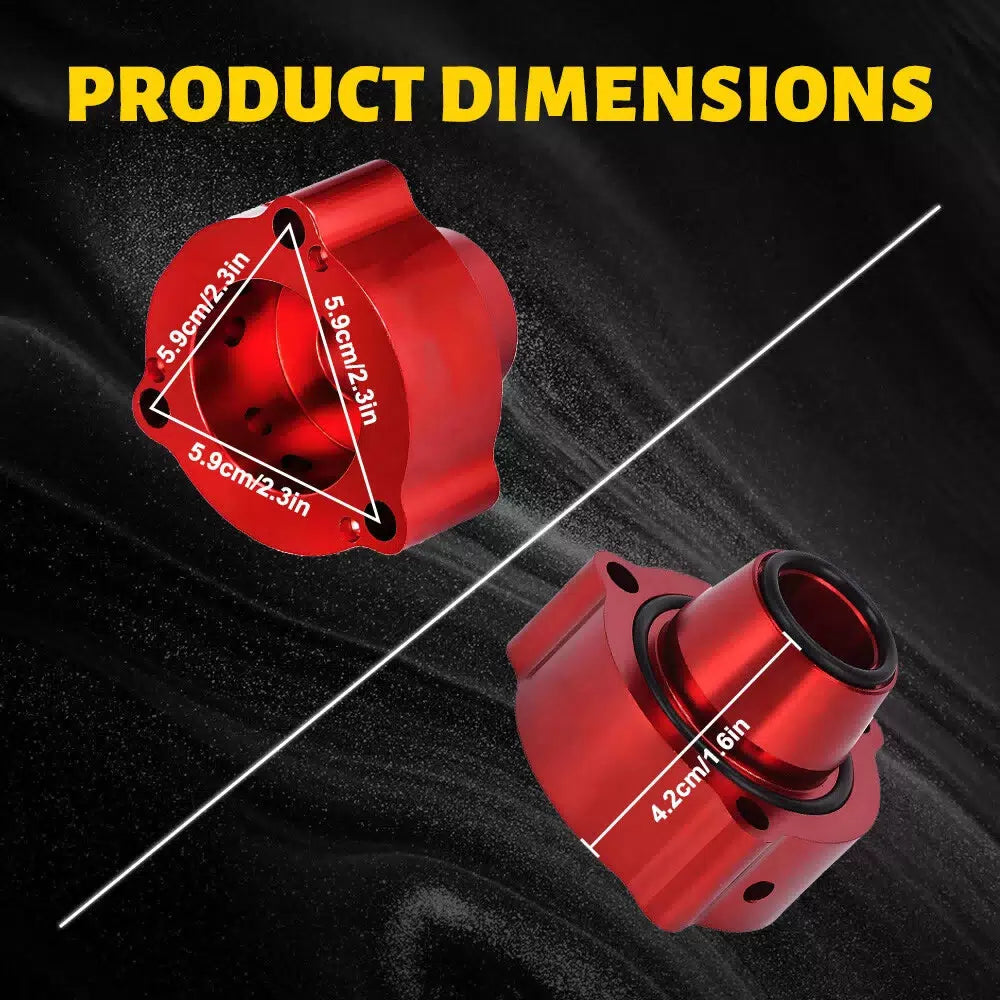 For Audi 2.0T Turbo Blow Off Valve BOV Spacer FSI TSI TFSI B7 B8 8P A3 A4 A6 TT 6B93BC-57 [4]