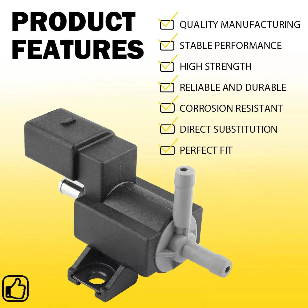 For Audi A3 A4 A5 A6 Quattro 05-16 Turbocharger Valve Pressure Boost Solenoid US 6B93BC-57 [8]