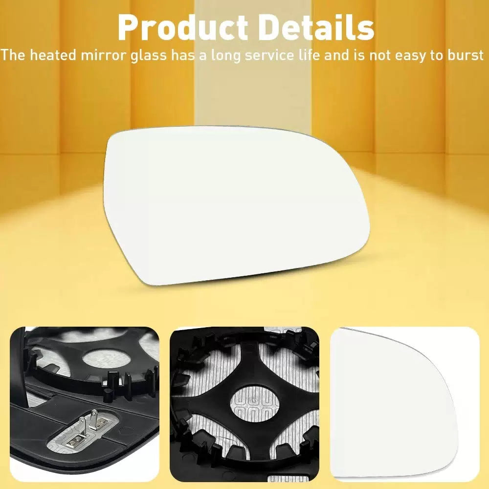 For Audi S5 A4 A5 Quattro S4 A3 Heated Left Right Side Door Wing Mirror Glass 6B93BC-57 [6]