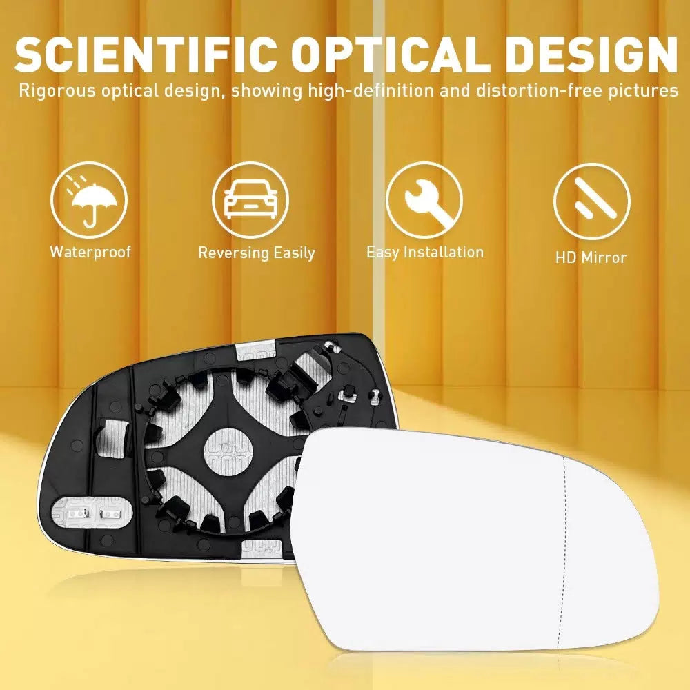 For Audi S5 A4 A5 Quattro S4 A3 Heated Left Right Side Door Wing Mirror Glass 6B93BC-57 [7]