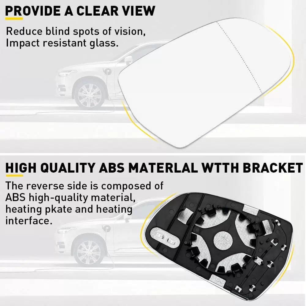 For Audi S5 A4 A5 Quattro S4 A3 Heated Left Right Side Door Wing Mirror Glass 6B93BC-57 [8]