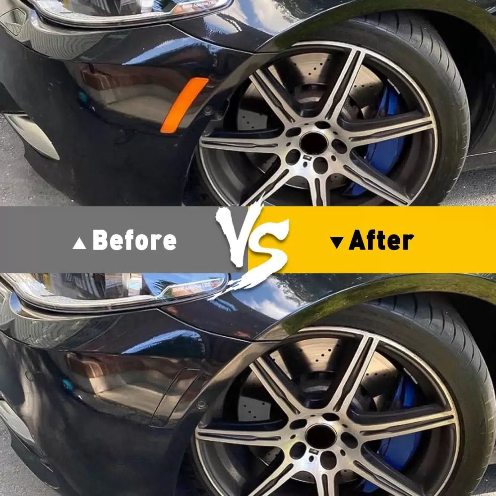 For BMW 5 Series F10 2011-16 Smoked Front Bumper Reflectors Side Marker Lamps EA 6B93BC-57 [6]