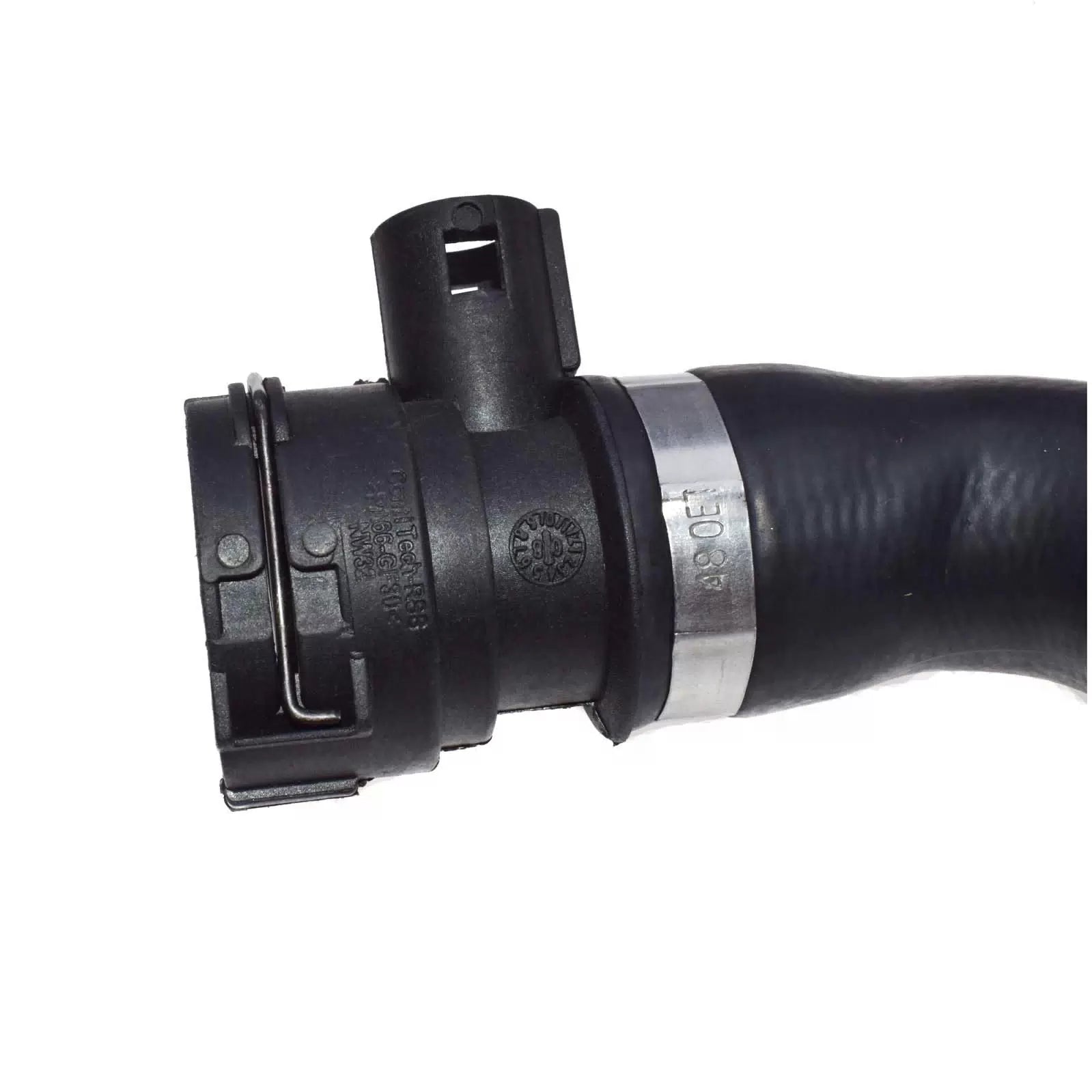 For BMW E60 525i 525xi 530i 530xi Lower Radiator Coolant Hose 17127521778 6B93BC-57 [2]