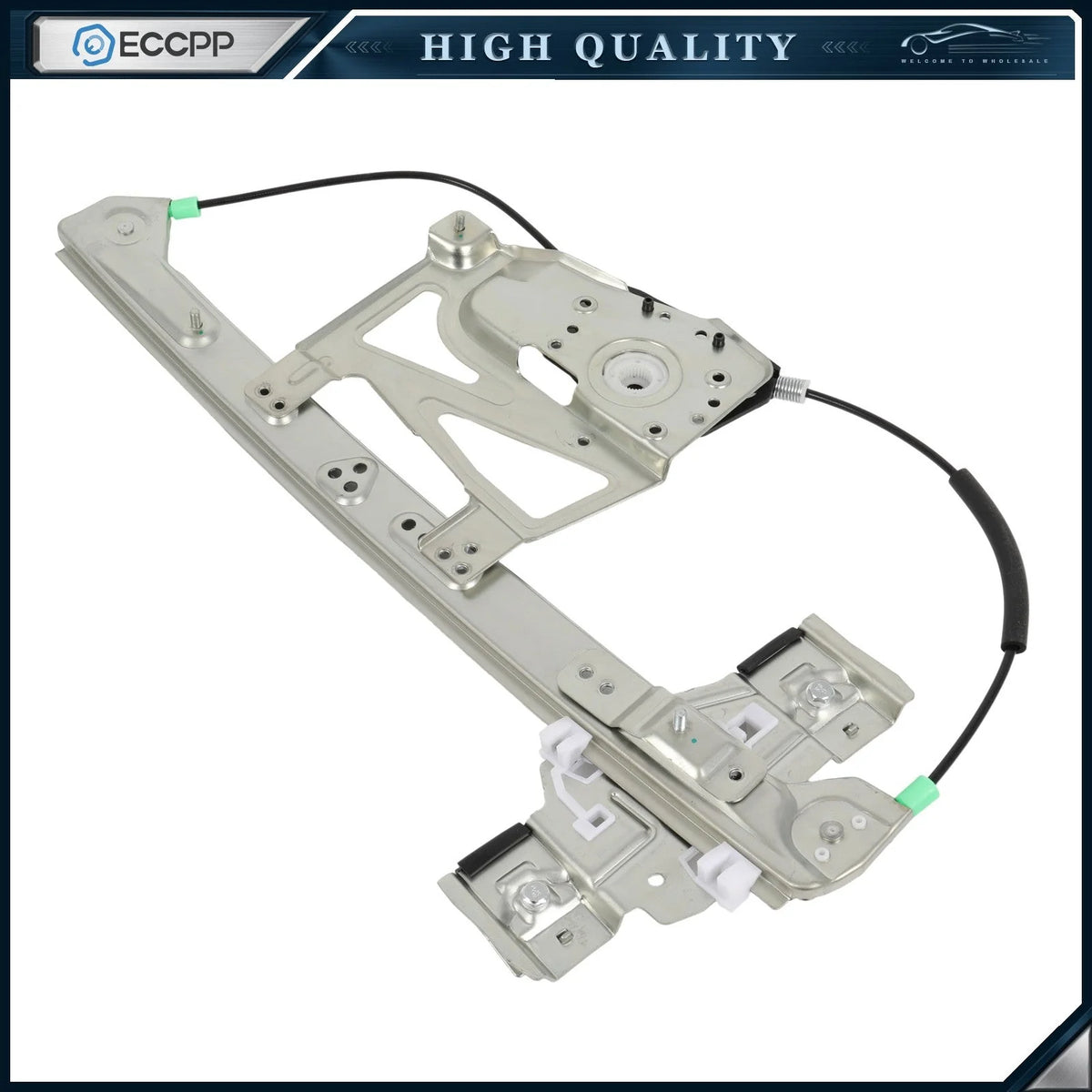 For Cadillac DTS 2006-2009 Front Left Driver Side Window Regulator w/o Motor 6B93BC-57 [1]