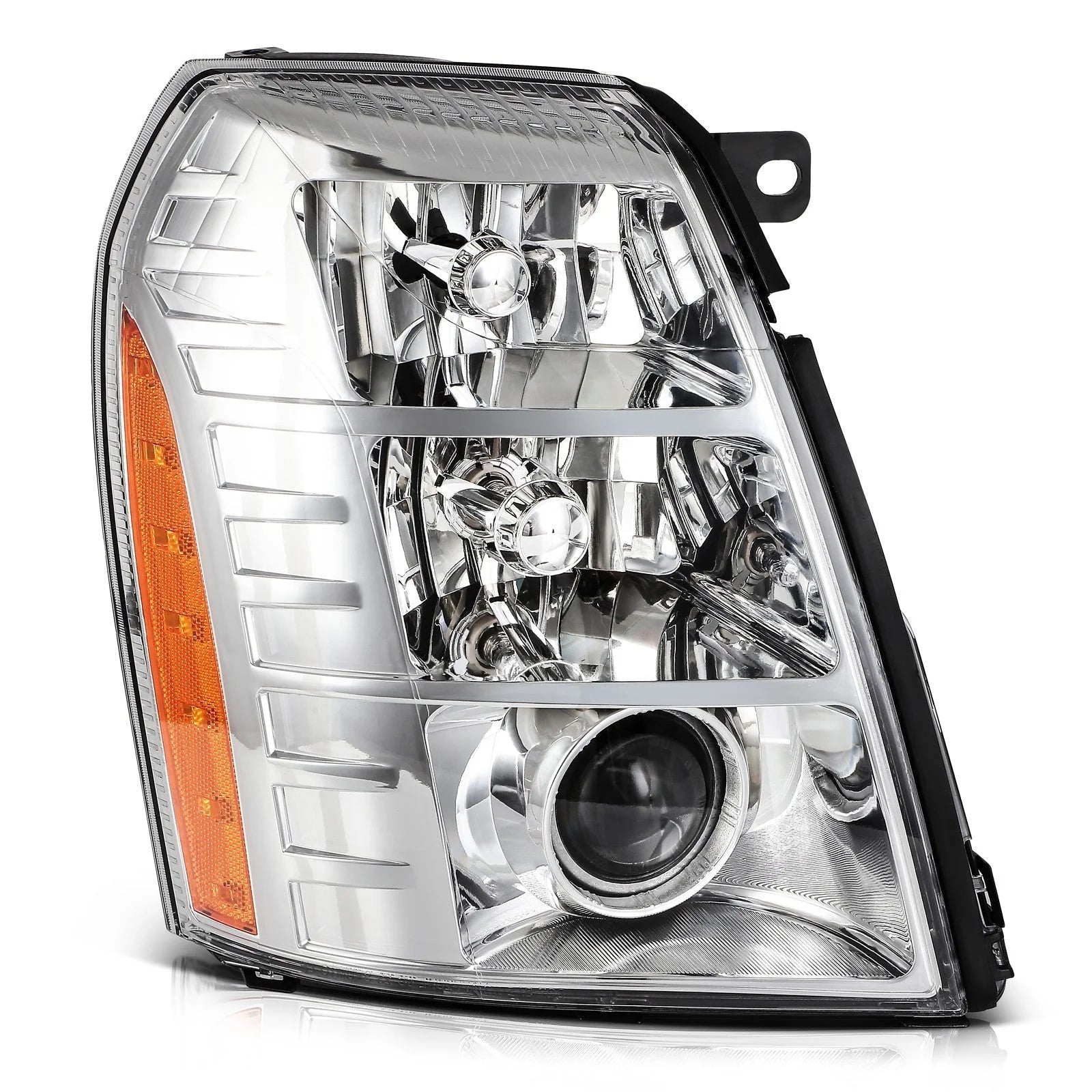 For Cadillac Escalade ESV EXT 2009-2014 Chrome Headlight Assembly Passenger Side 6B93BC-57 [1]