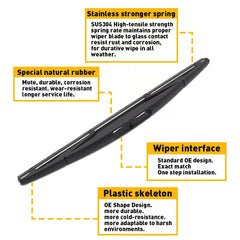For Chevrolet Tahoe Suburban 2007-2013 Rear Windshield Wiper Arm Cover Blade EOA 6B93BC-57 [4]