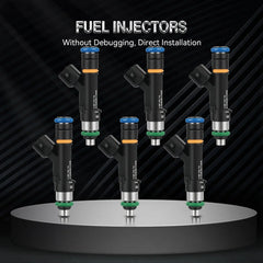 For Chrysler Town & Country Dodge Grand Caravan 3.8L 2008-2010 6x Fuel Injectors 6B93BC-57 [1]