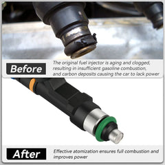 For Chrysler Town & Country Dodge Grand Caravan 3.8L 2008-2010 6x Fuel Injectors 6B93BC-57 [4]