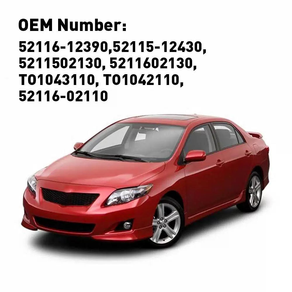 For Corolla 09-10 Bumper Support Bracket Holder Front Plastic L&R 5211602130 EOA 6B93BC-57 [8]