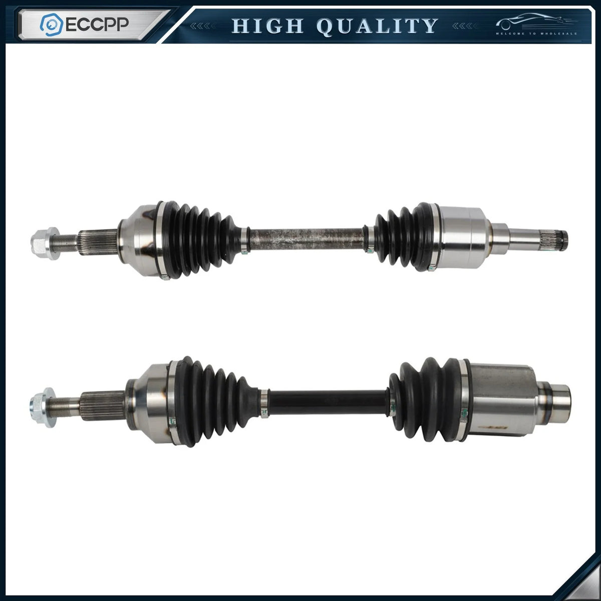 For Dodge Avenger 2008-2009 Chrysler Sebring 2007 2.7L 2pcs Front CV Axles 6B93BC-57 [1]