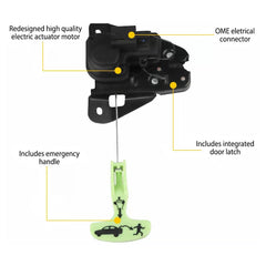 For Dodge Charger Chrysler 300 931-714 Tailgate Lock Trunk Latch Actuator EOA 6B93BC-57 [4]