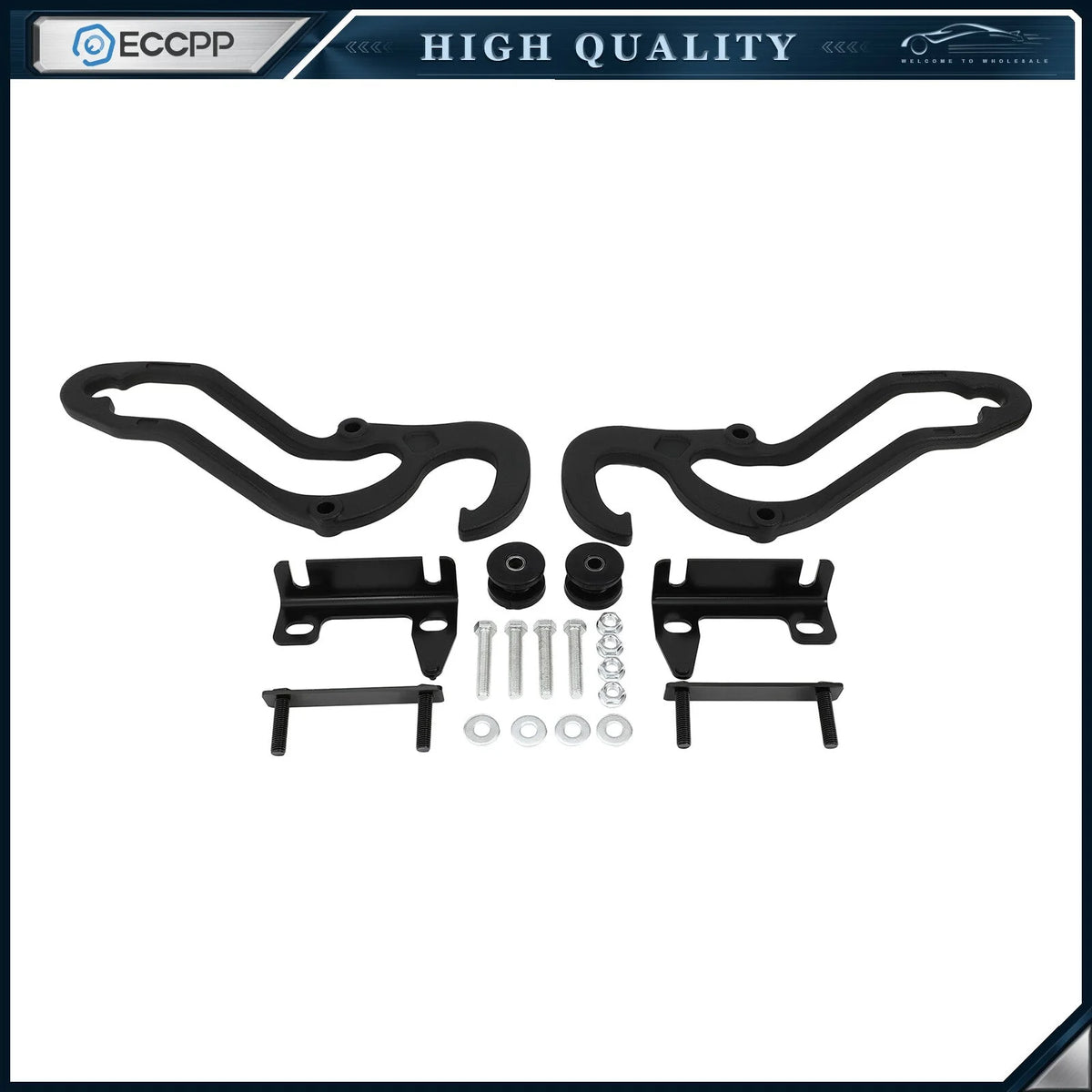 For Dodge Ram 1500 2009-2019 Pair Front Right & Left Tow Hook 68196982AA KOEEP [1]