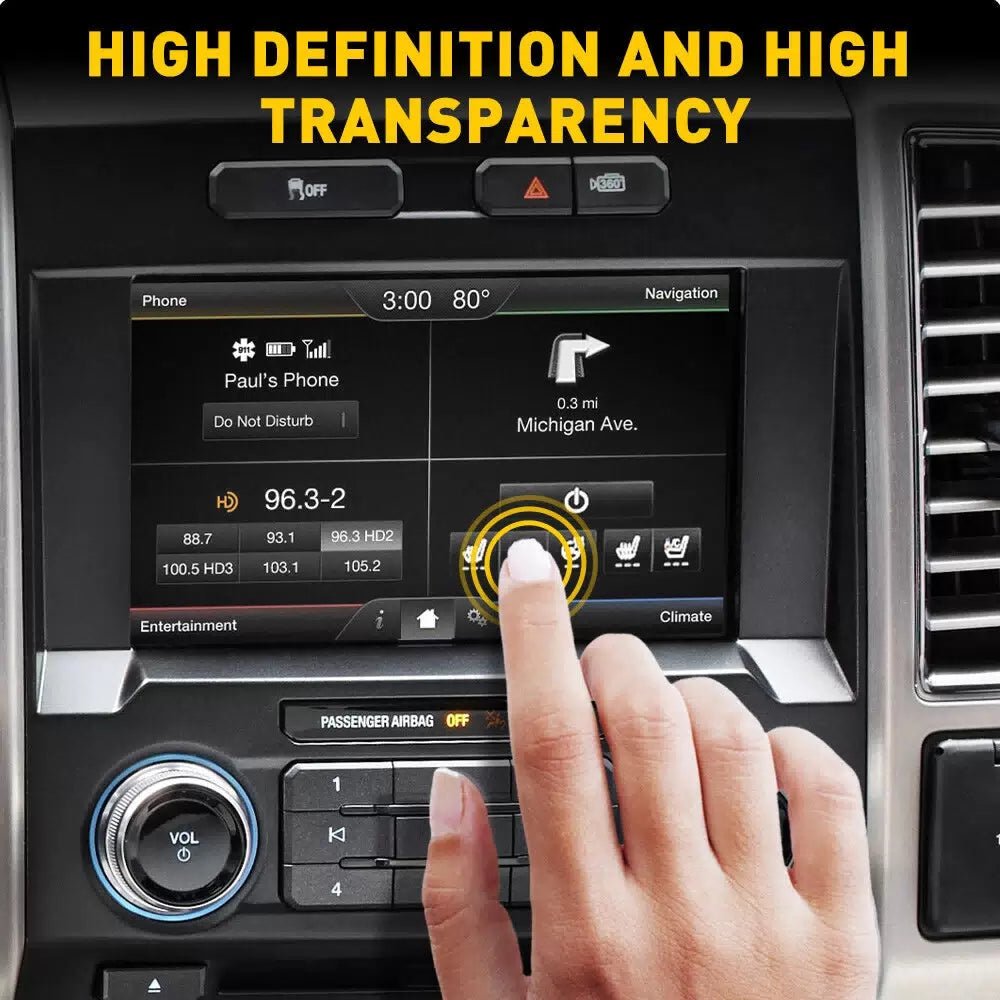 For FORD Sync 2 REPLACEMENT TOUCH-SCREEN glass Digitizer 8" Radio navigation US 6B93BC-57 [3]